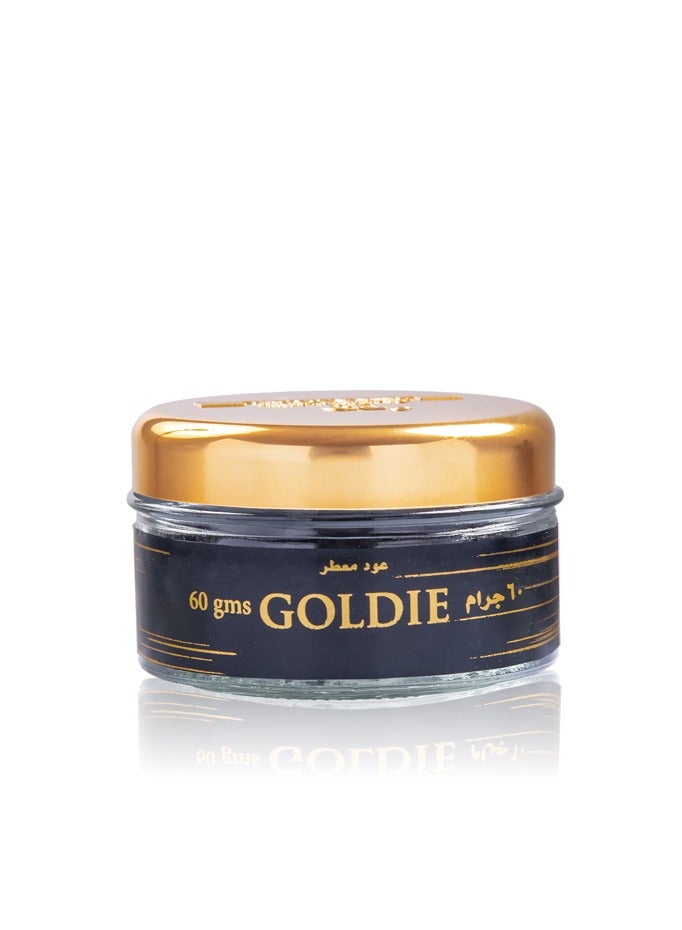 Banafa Bakhoor Oud Moattar Goldie- 60g - Image 2